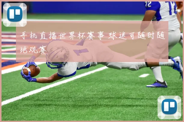 手机直播世界杯赛事 球迷可随时随地观赛