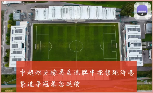 中超积分榜再度洗牌申花领跑海港紧追争冠悬念延续